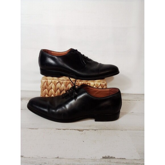 Mens Desai Black Dress Shoes Size 275  ‎   9.5mens US Conversion - Picture 8 of 13